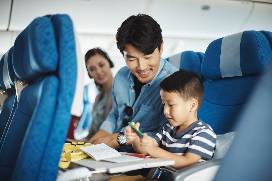 flights cathay pacific children