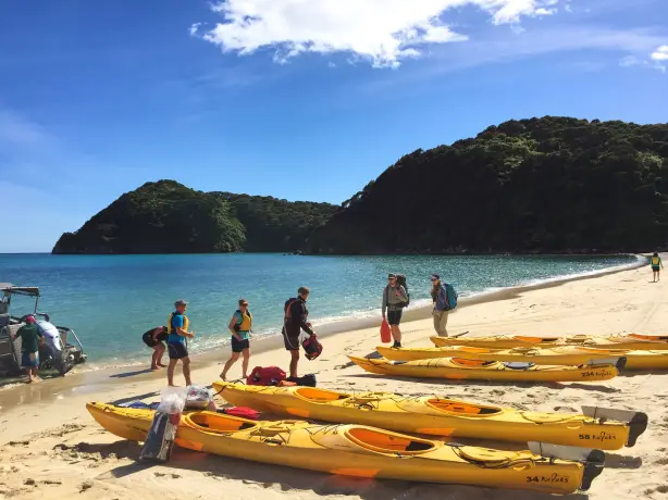 Neuseeland Abel Tasman Nationalpark Kajaktour