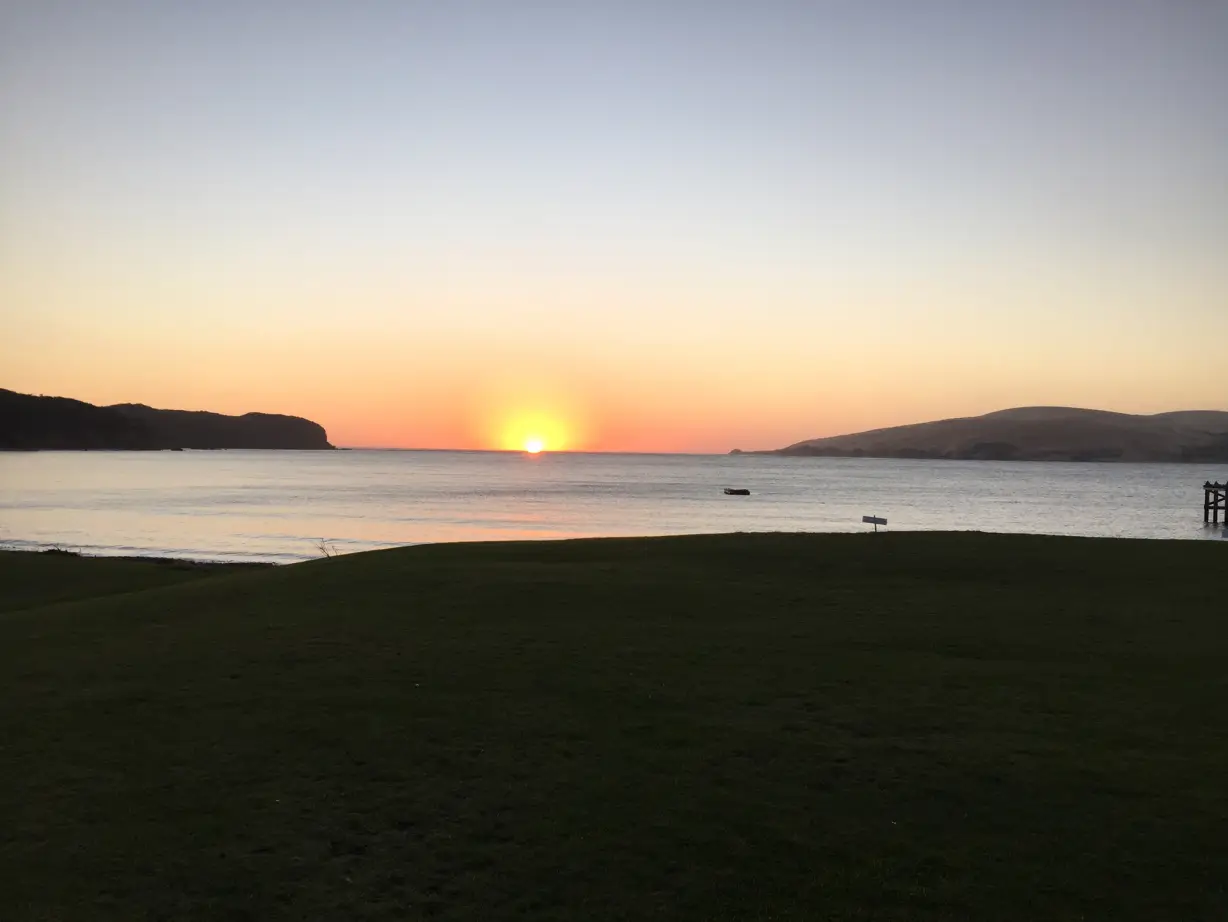 Neuseeland Sonnenuntergang