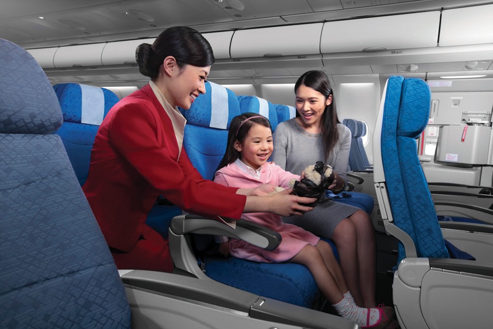 flights economy children family