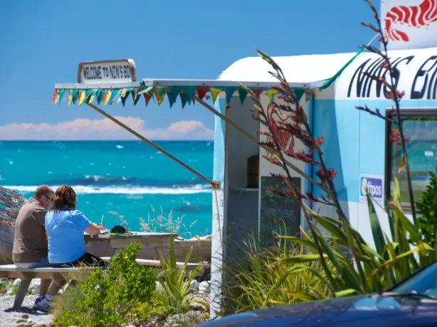 Nz Kaikoura nin bins food cuisine