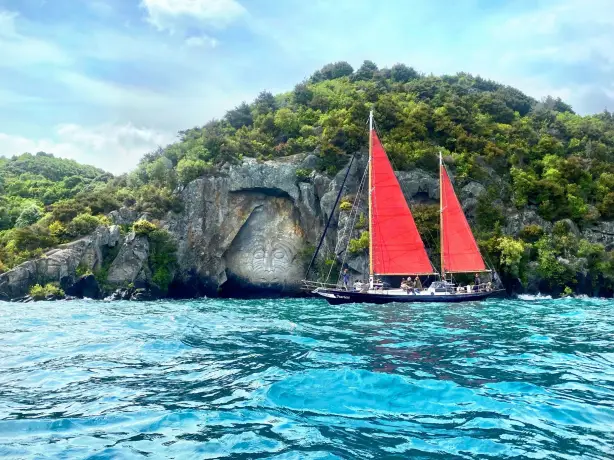 Lake Taupo sail boat