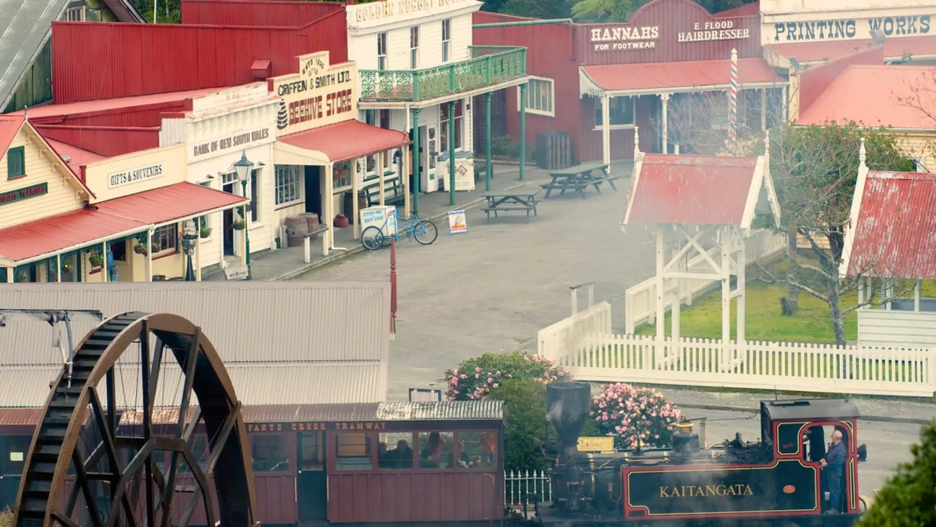 NZ shanty town museum