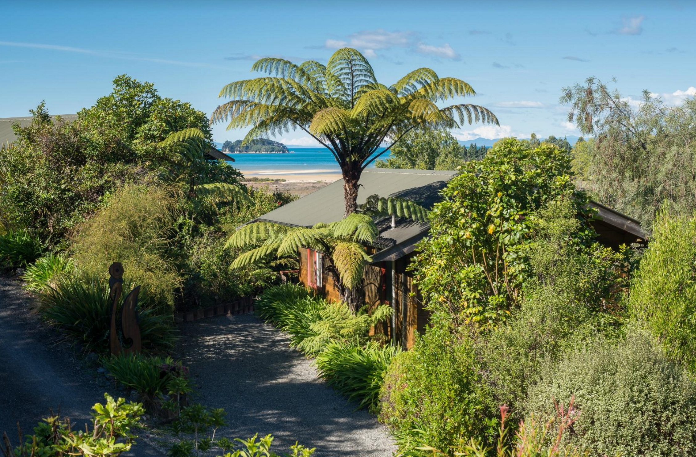 nz-abel tasman- ocean view chalets
