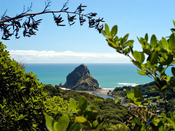 nz north Piha Beach Auckland