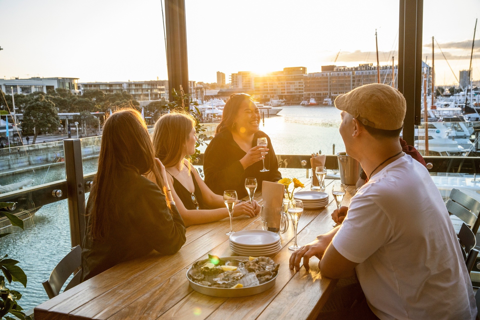 Nz north auckland Saint Alice restaurant viaduct harbour Camilla Rutherford