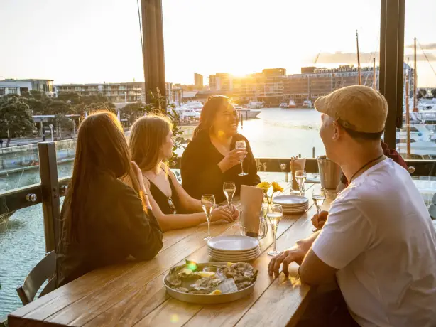 Nz north auckland Saint Alice restaurant viaduct harbour Camilla Rutherford
