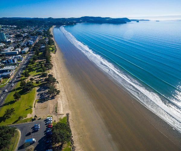 Nz north auckland orewa beach
