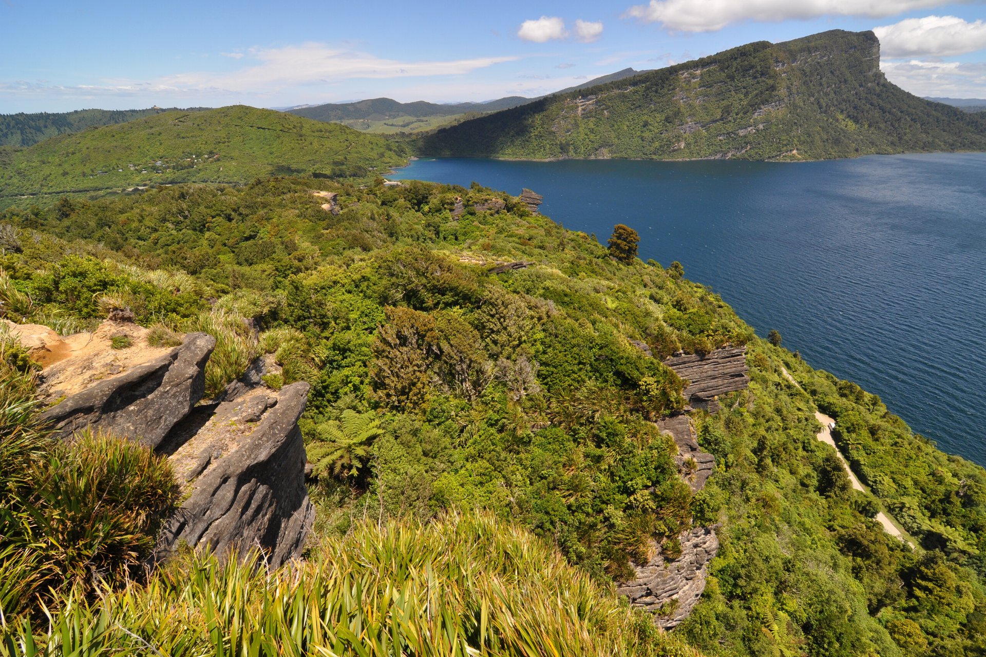 Nz north bayofplenty Lake Waikaremoana louslookout