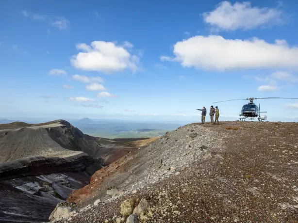 Nz north rotorua volcanic air peak Miles Holden