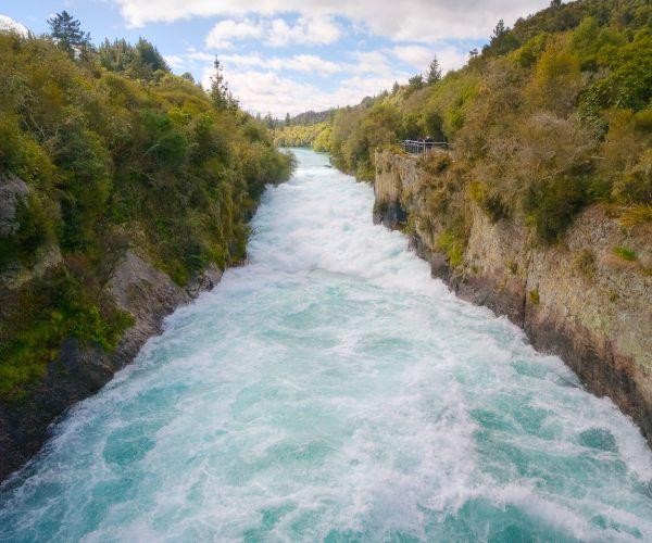Nz north taupo huka falls