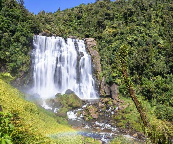 nz north waitomo marokopa falls