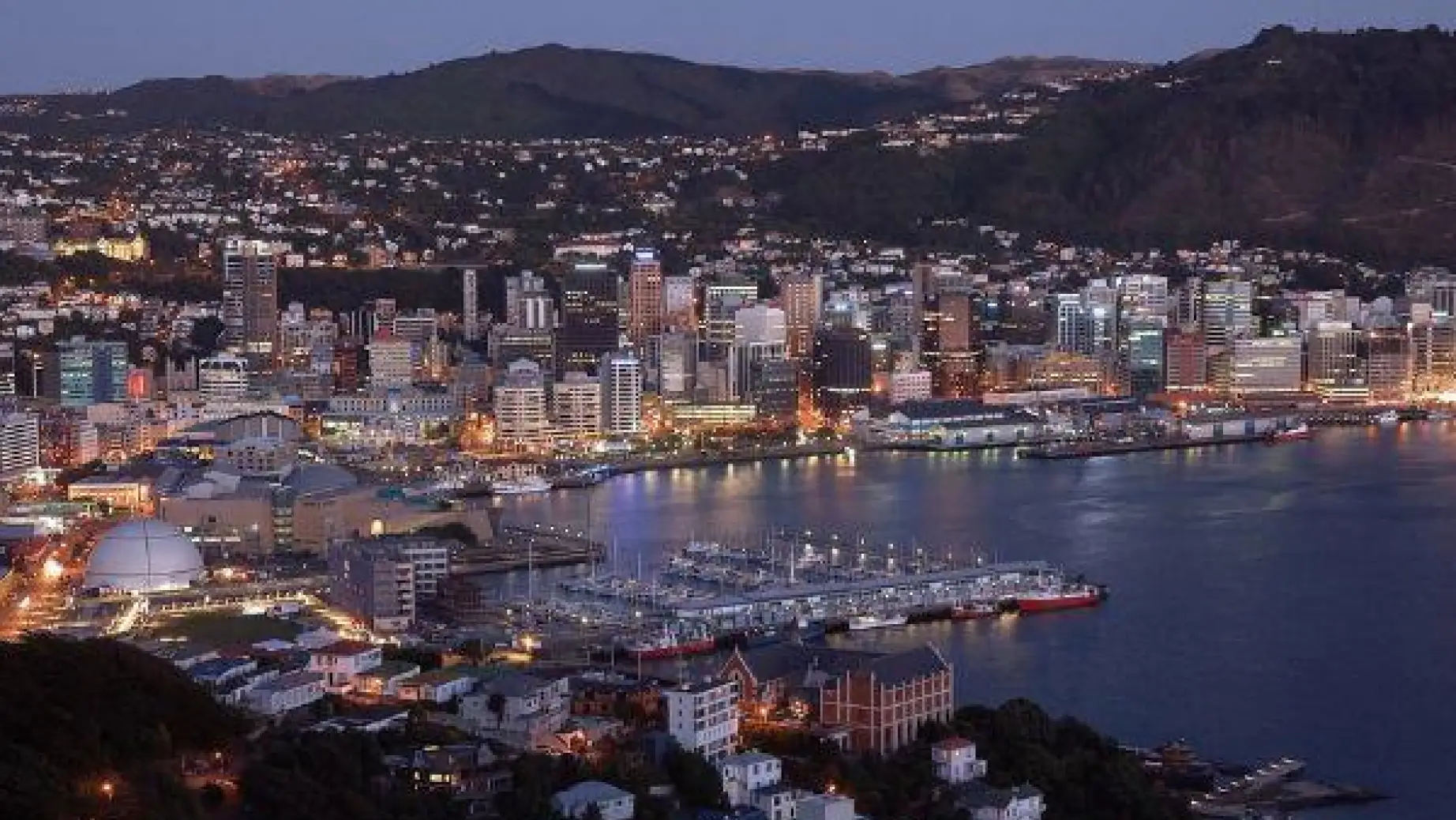 Nz north wellington harbour ian trafford