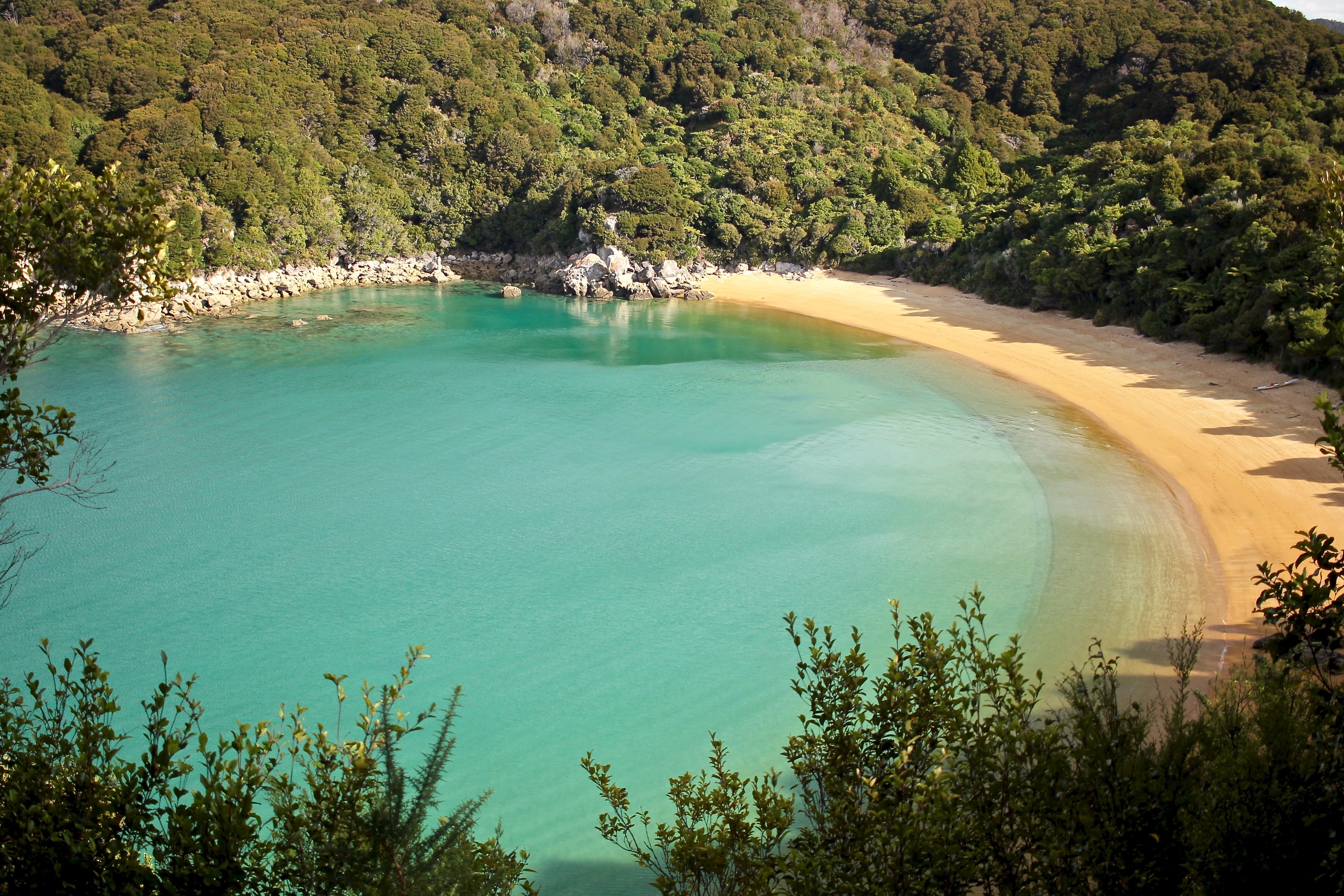nz-abel tasman-te puketea bay