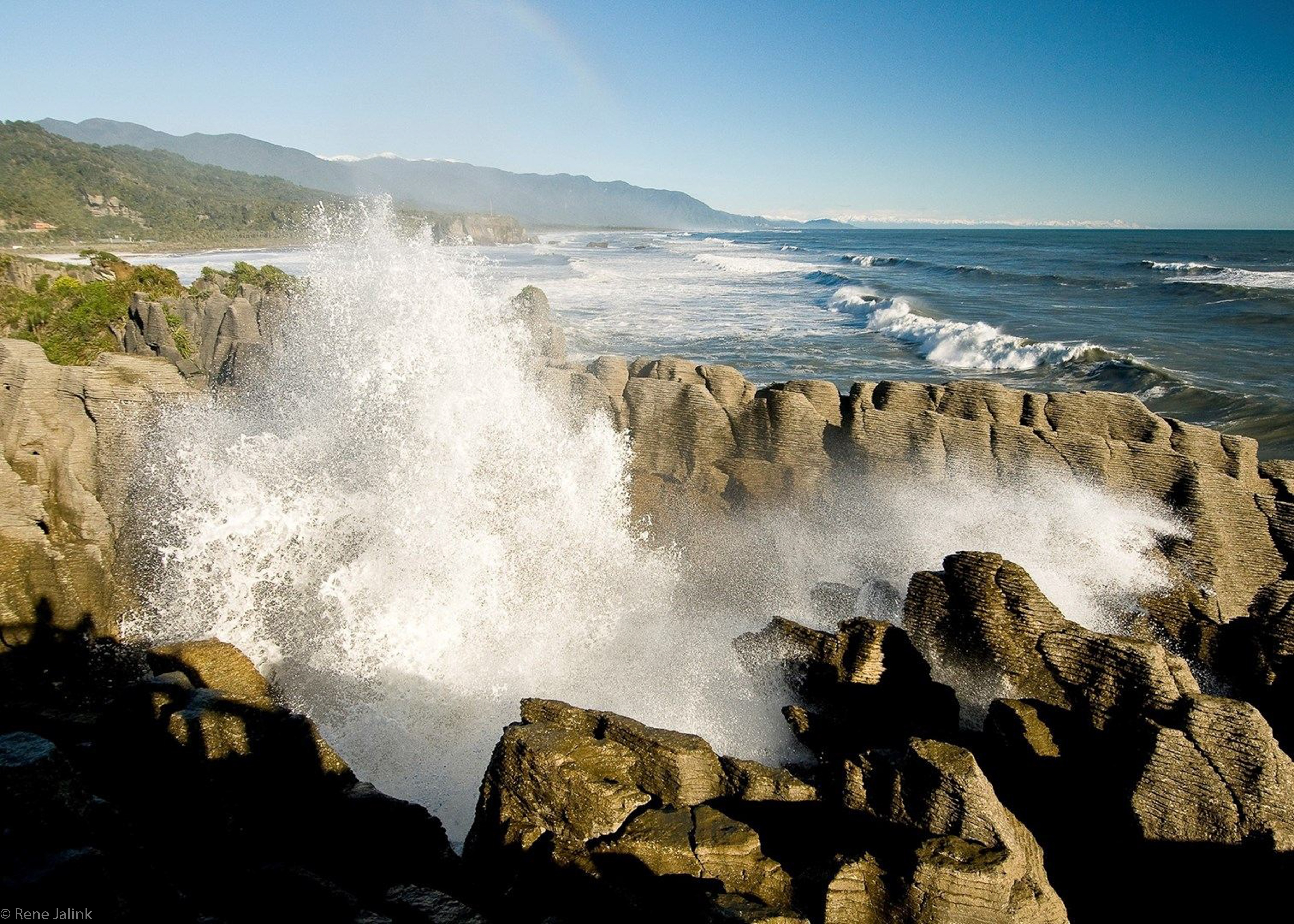 Punakaiki Pancake Rocks and Blowholes 42