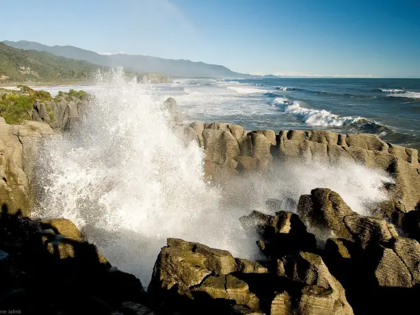 Punakaiki Pancake Rocks and Blowholes 42