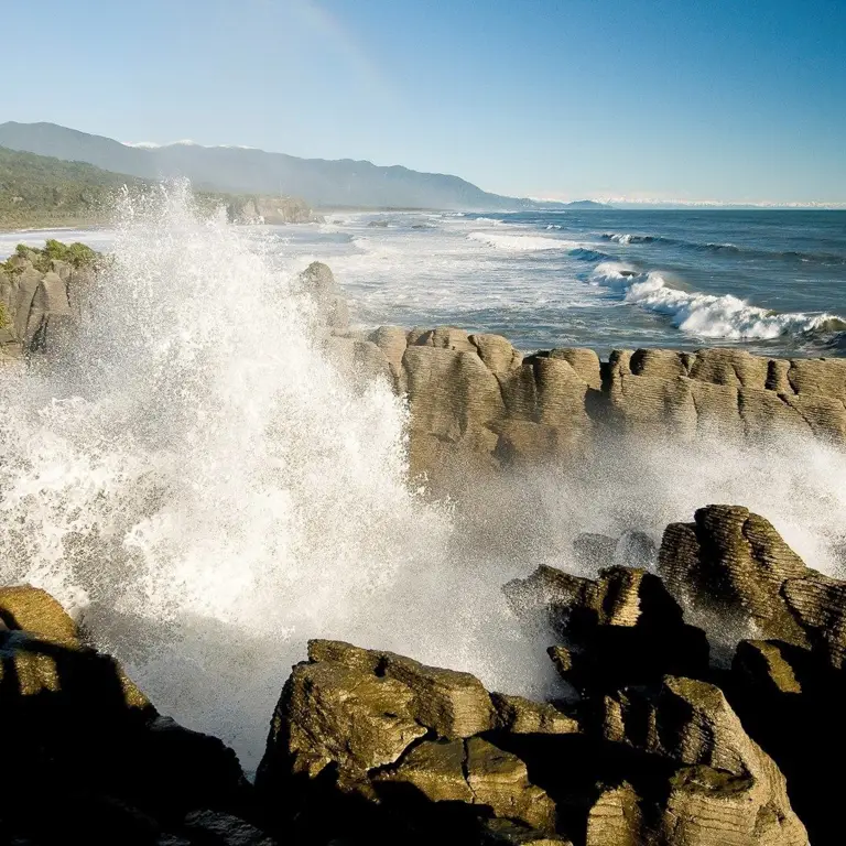 Punakaiki Pancake Rocks and Blowholes 42