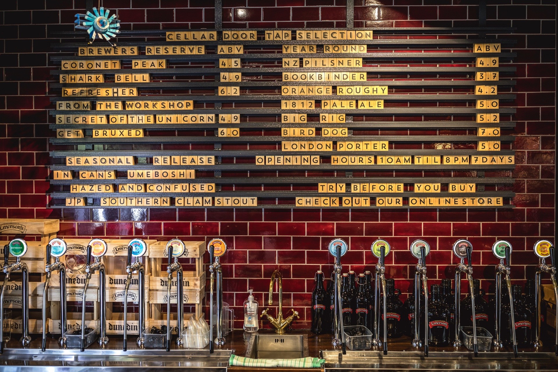 Nz south Dunedin Otago brewery taps Miles Holden