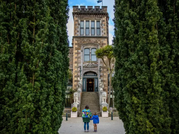 Nz south Larnach Castle