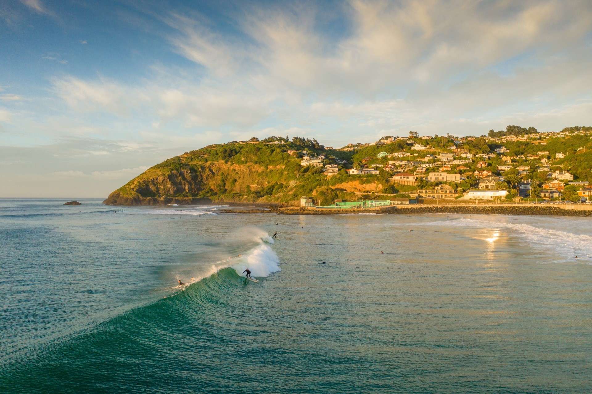 Nz south St Clair beach Dunedin