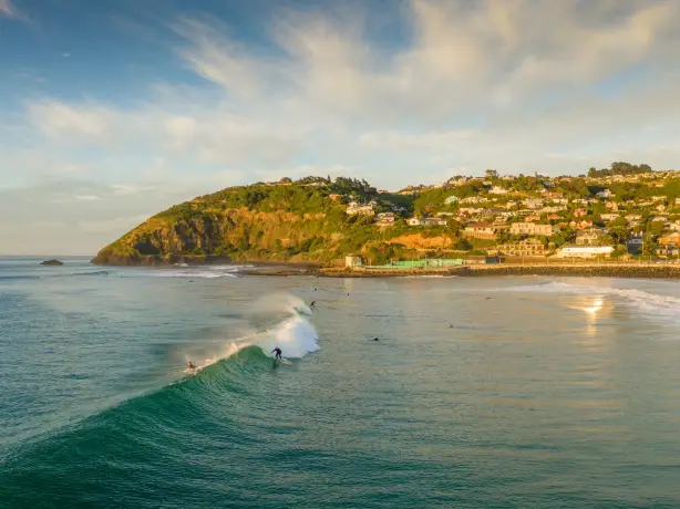 Nz south St Clair beach Dunedin