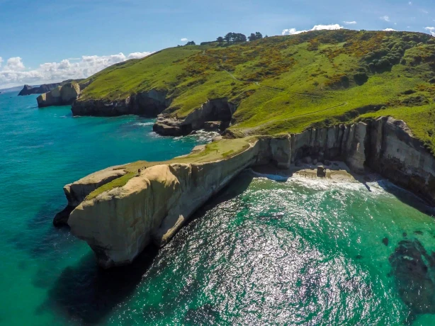 Nz south dunedin Tunnel Beach Dunedin