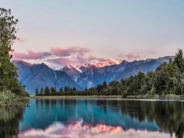 Nz south lake matheson
