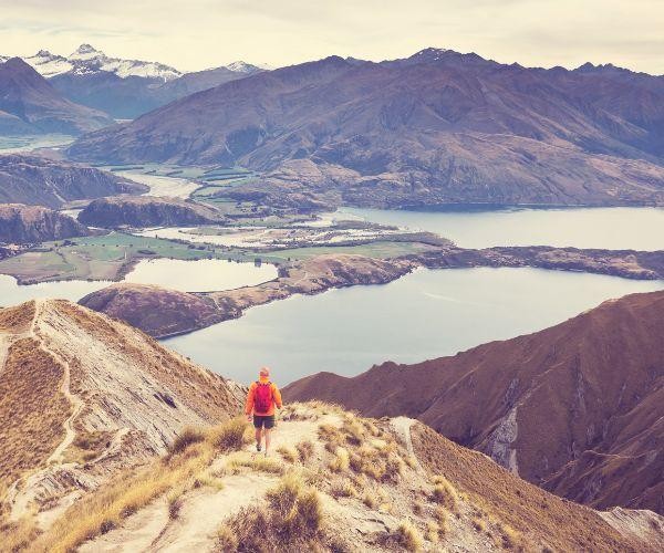 Nz south wanaka lake