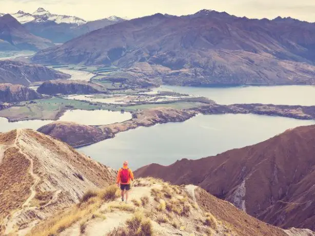 Nz south wanaka lake