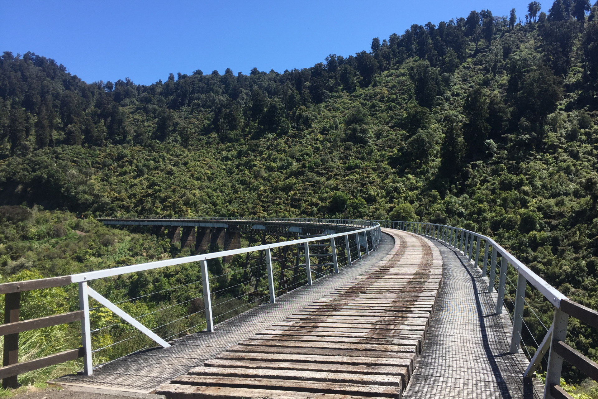 Newzealand north Ohakune Old Coach Road