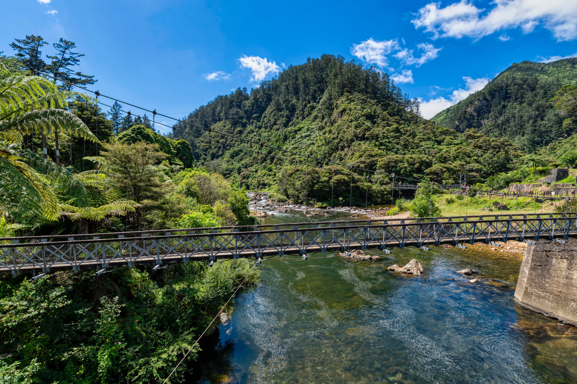 Newzealand north coromandel Karangahake Gorge