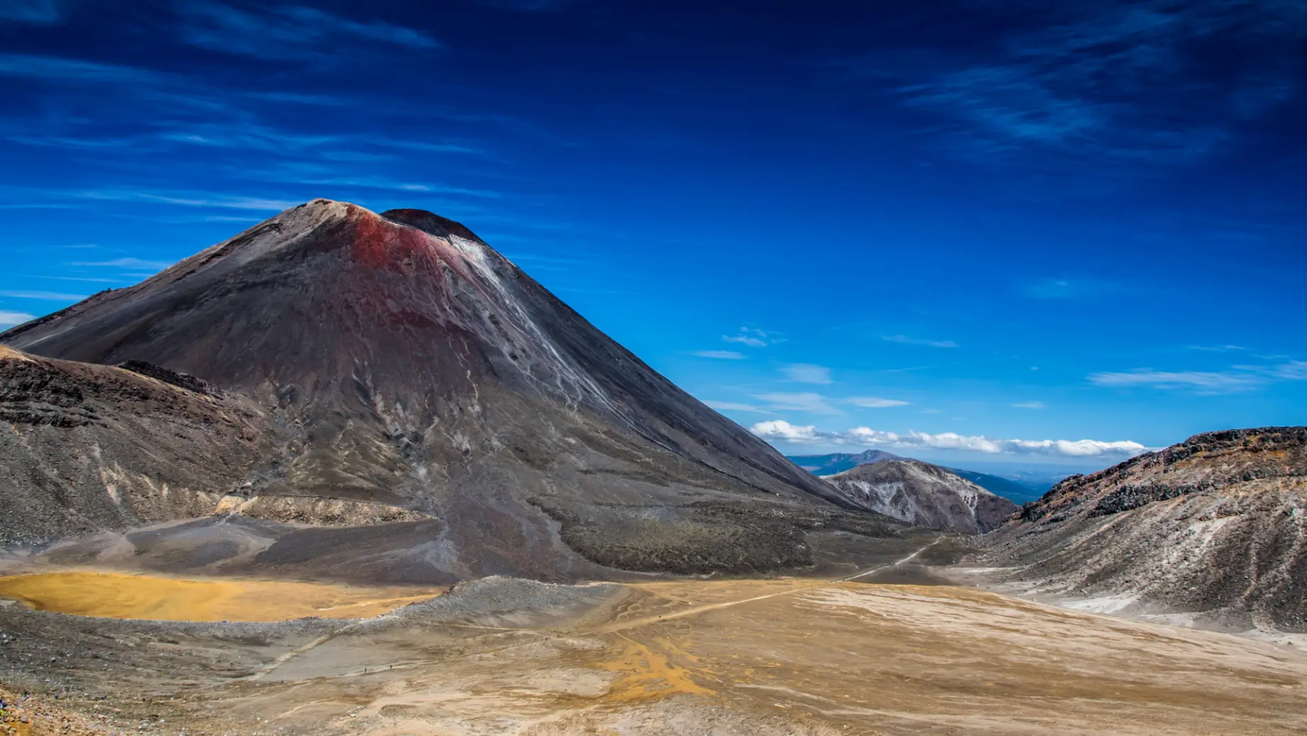 Newzealand north mountngauruhoe