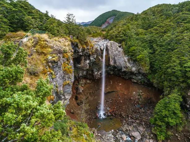 Newzealand north tongarironp mangawherofalls