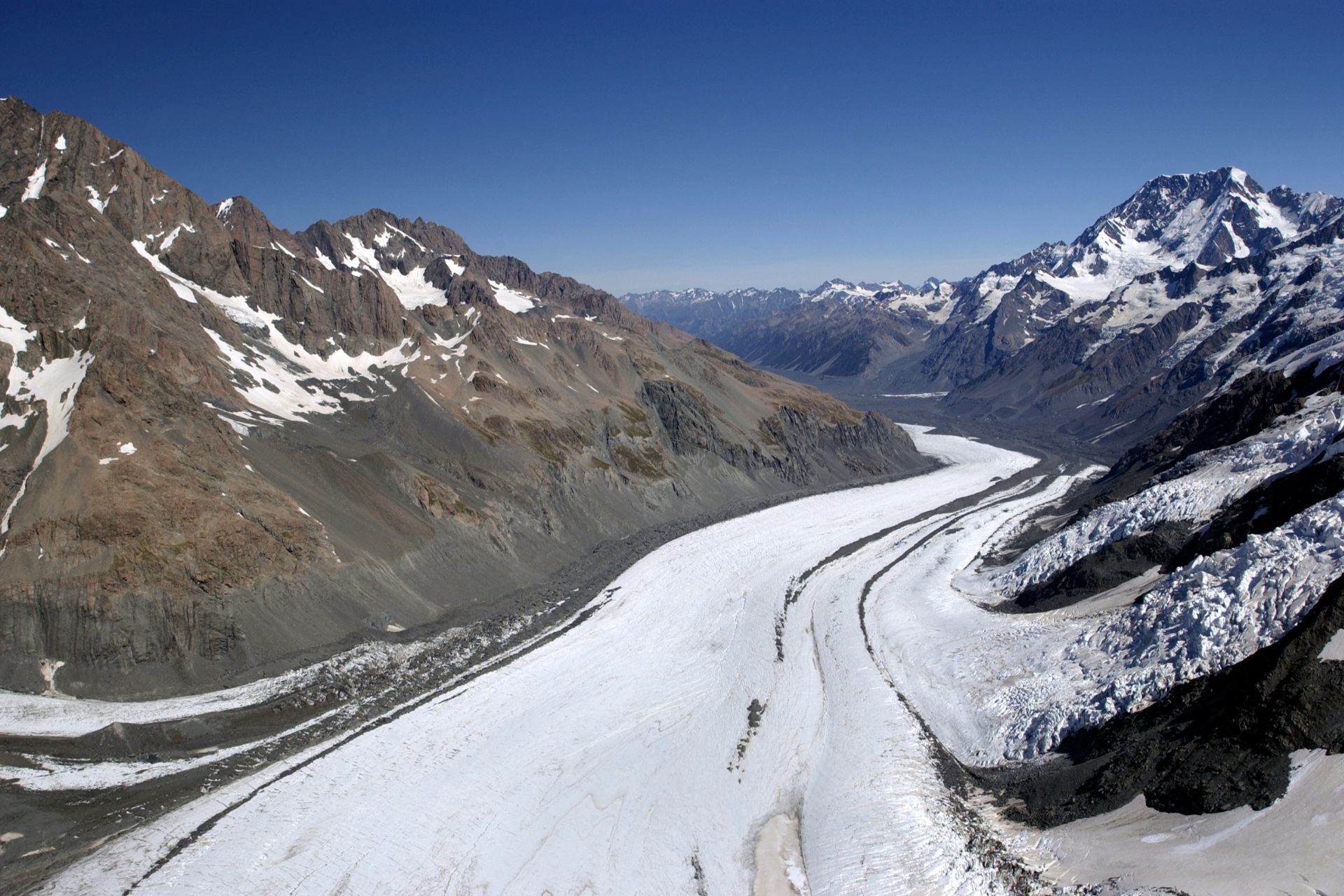 Newzealand south mountcook tasmanglacier