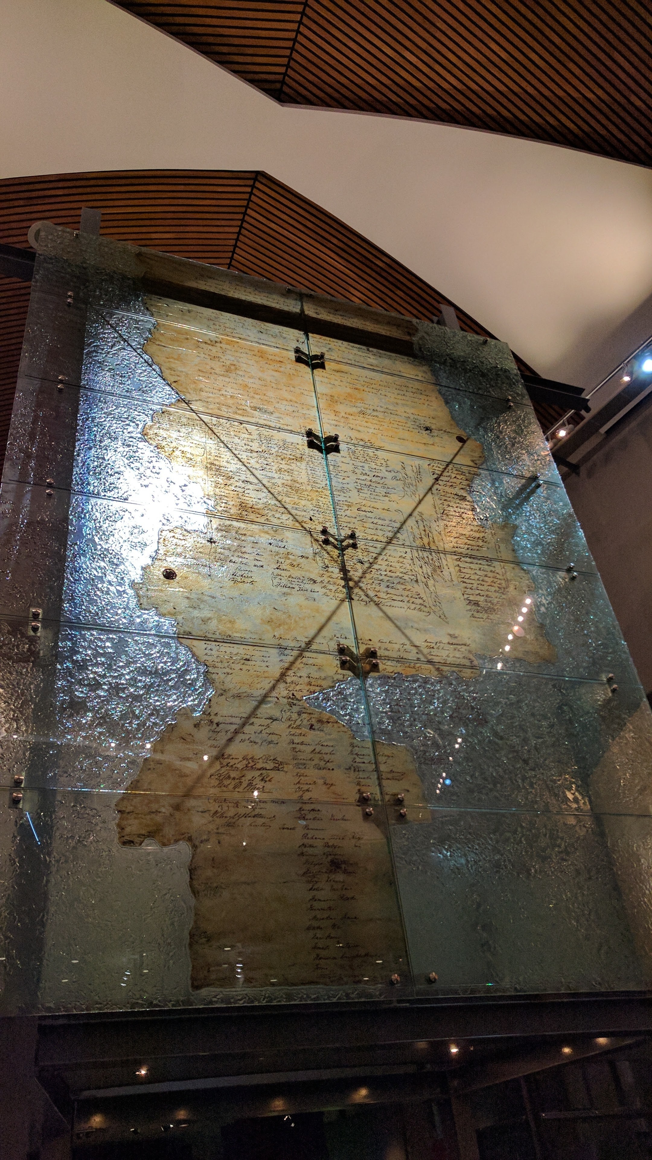 NZ whitianga treaty te papa museum