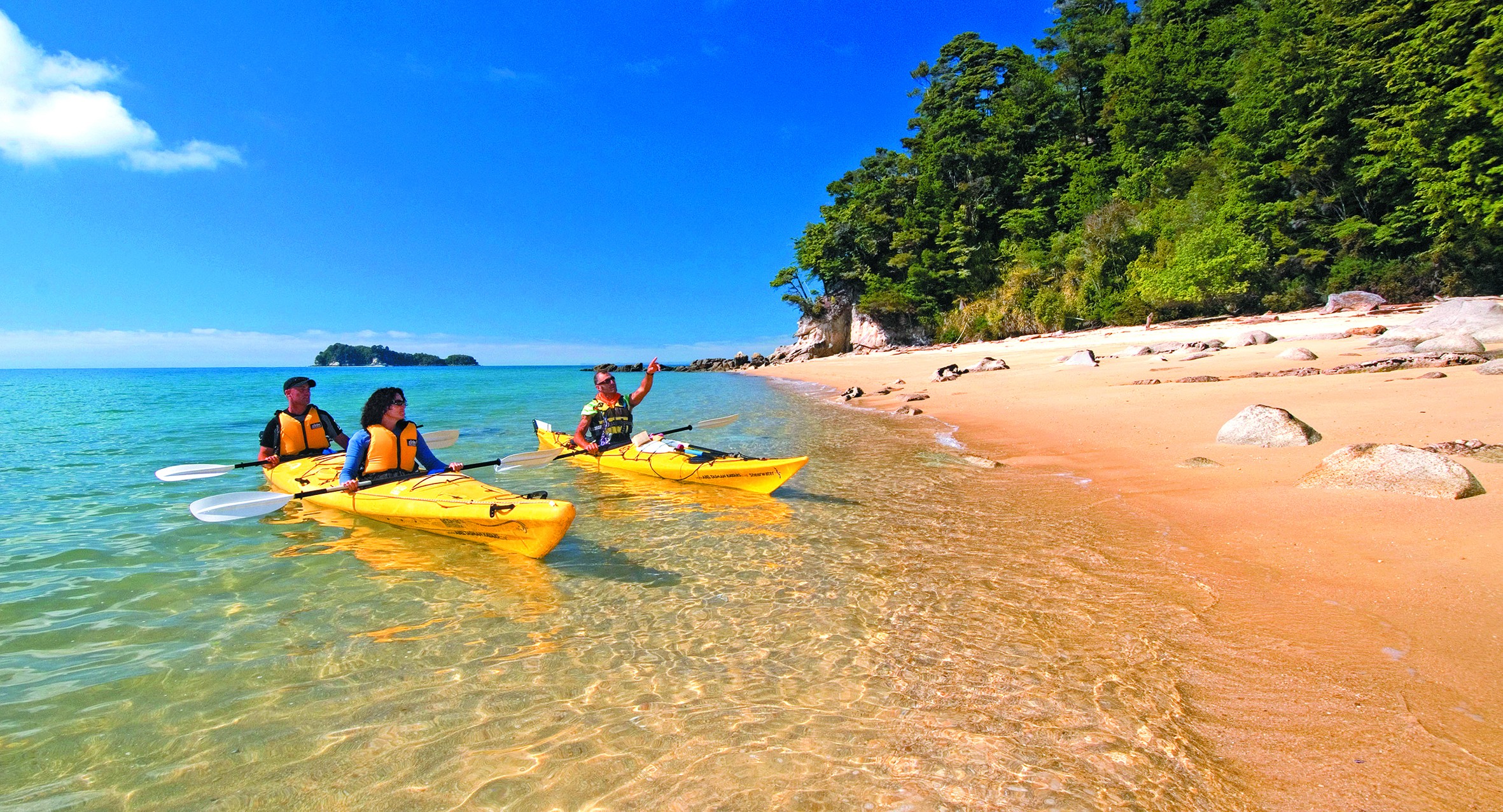 nz-south-abel tasman-kayak