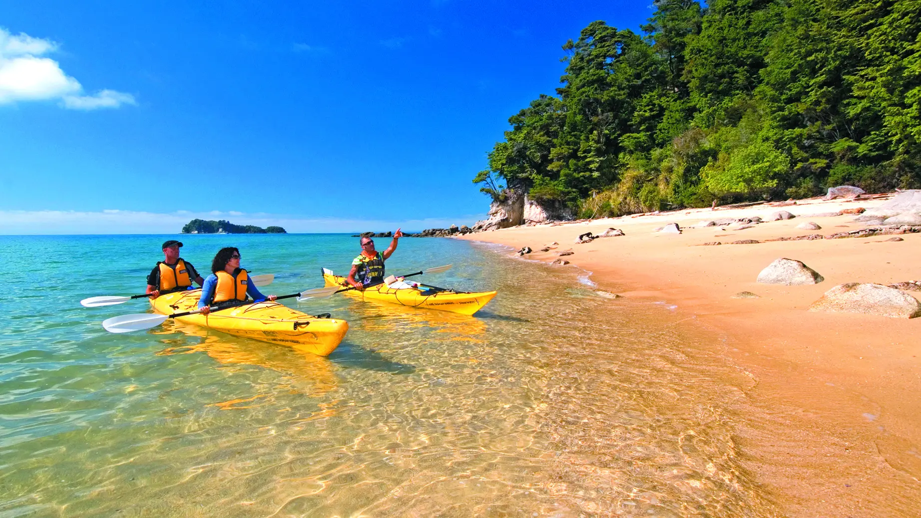 nz-south-abel tasman-kayak