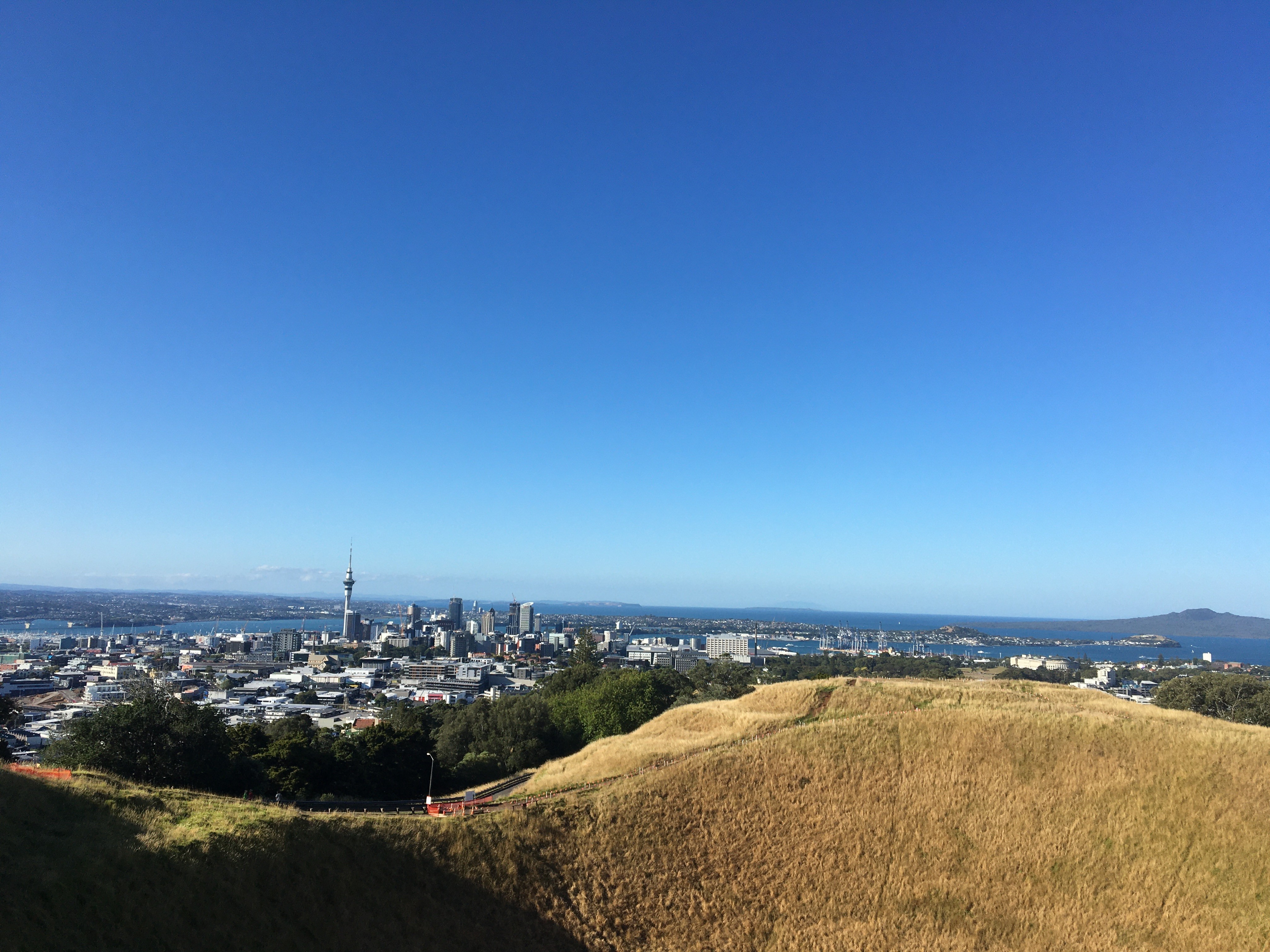 neuseeland auckland mount eden aussichtspunkt berg