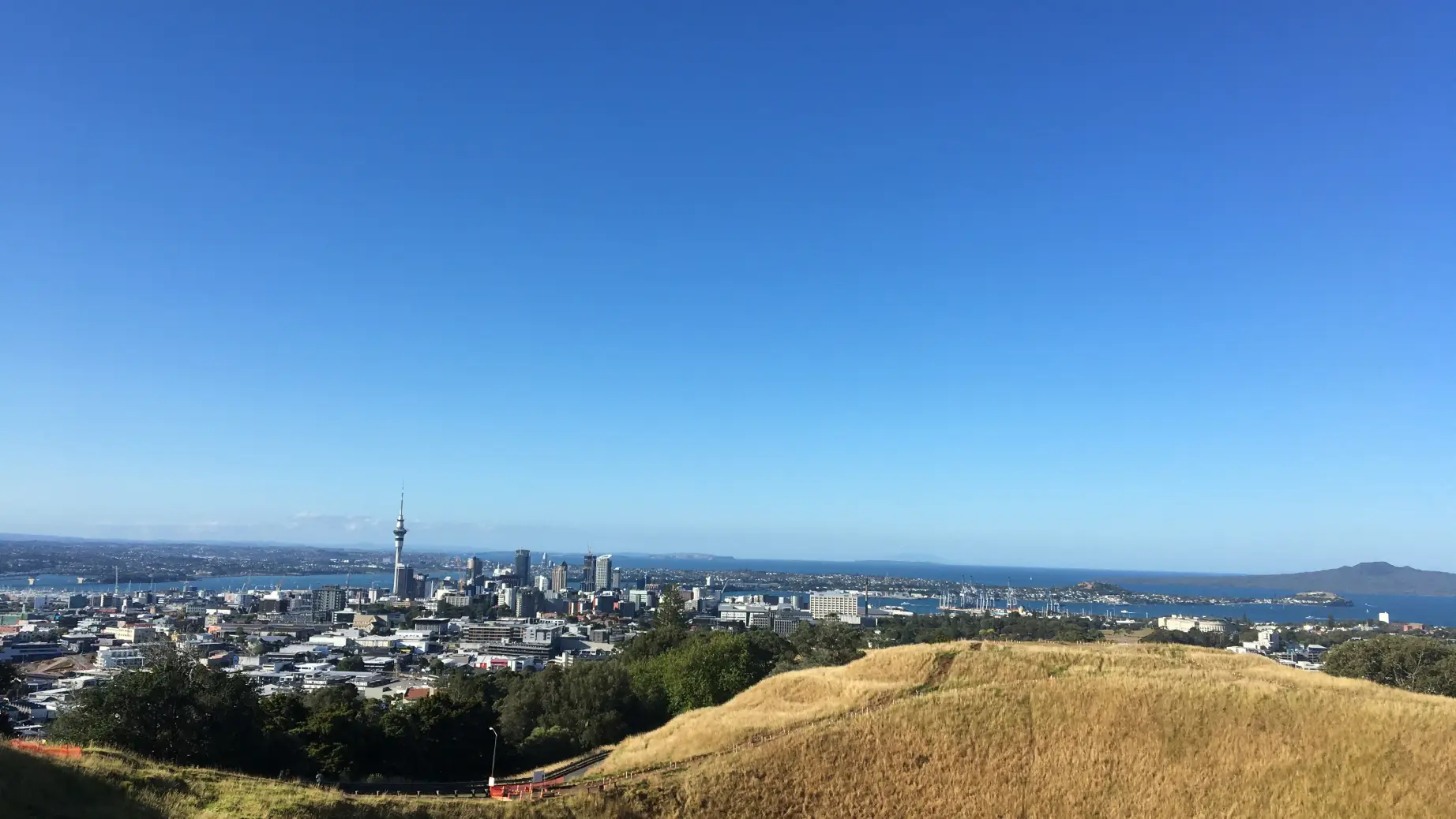 neuseeland auckland mount eden aussichtspunkt berg