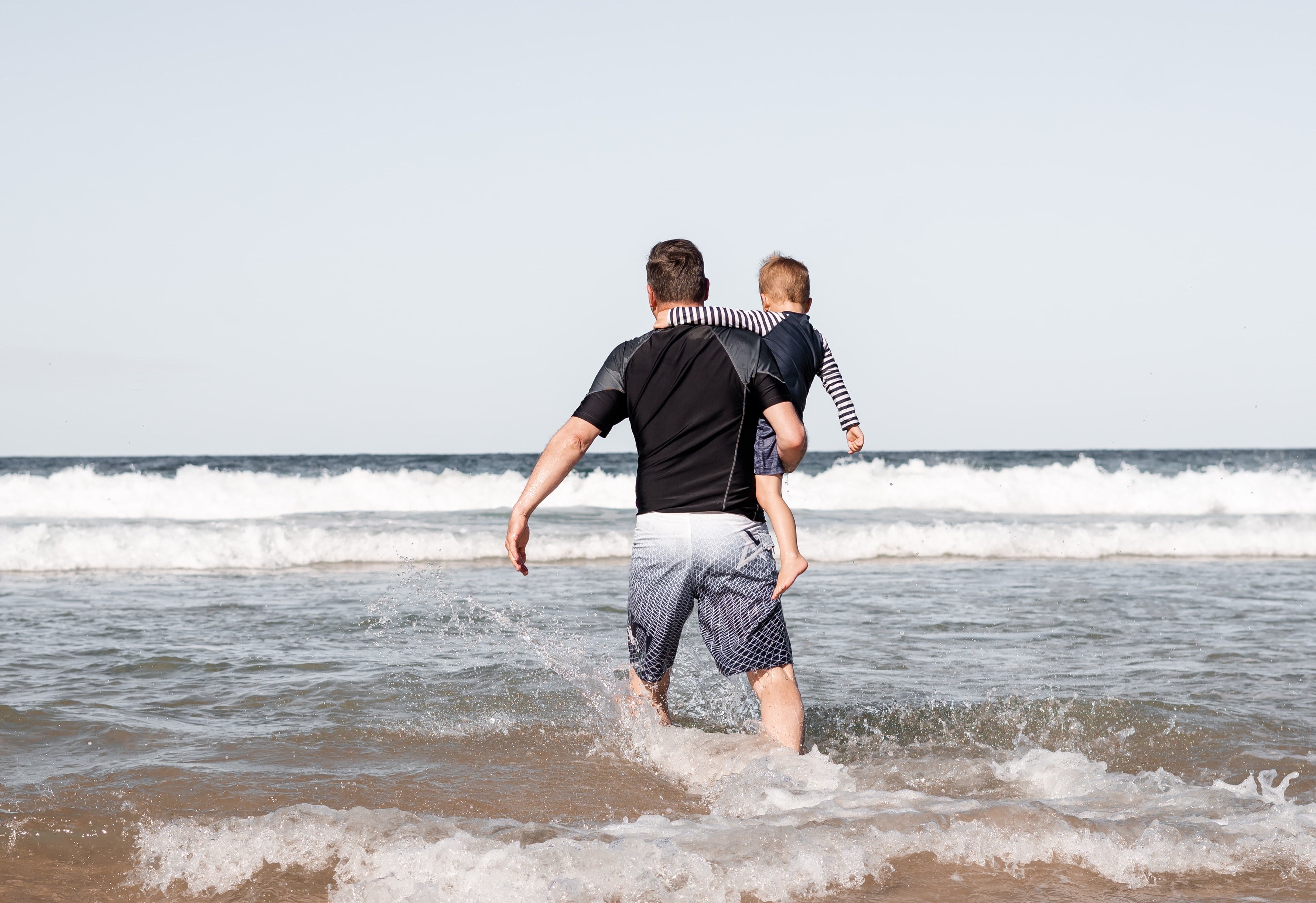 Australia family young beach
