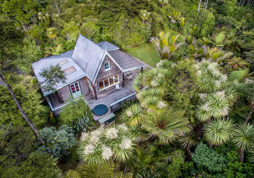 Neuseeland Coromandel Villa Familie Außenansicht