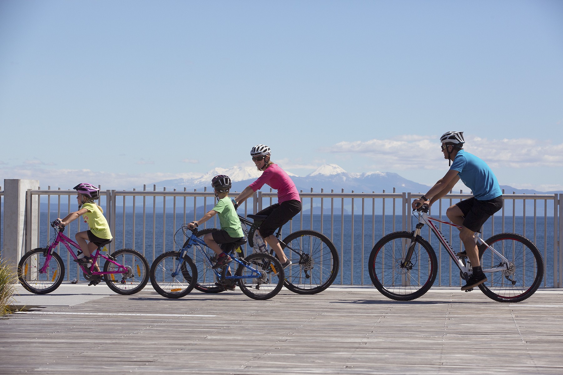 Nz tongariro river trail bike family see and do active