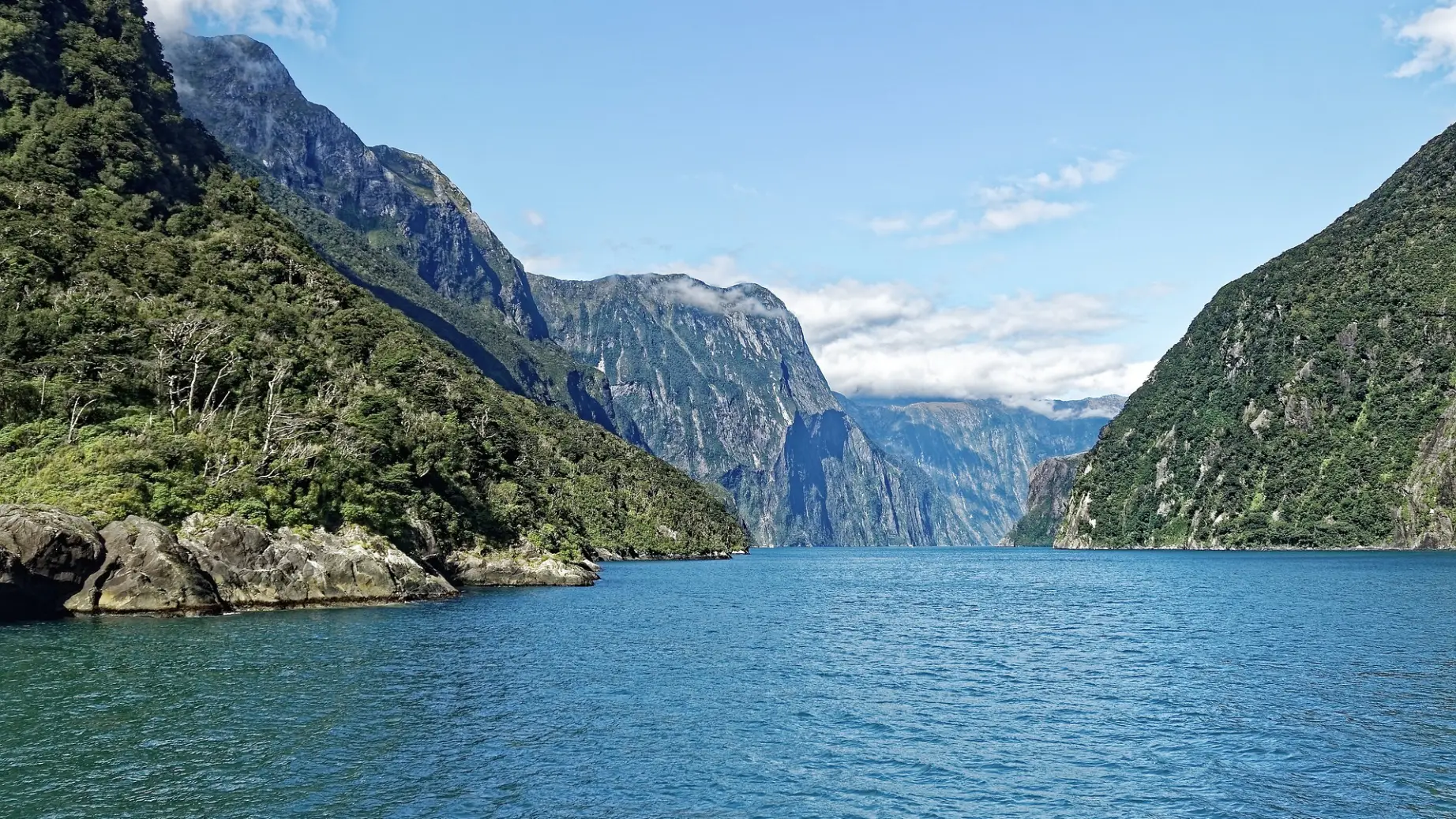 Neuseeland, Südinsel – Milford Sound im Fiordland-Nationalpark