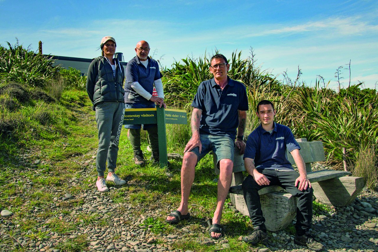 Nz kapiti island maori barrett family stays very comfortable