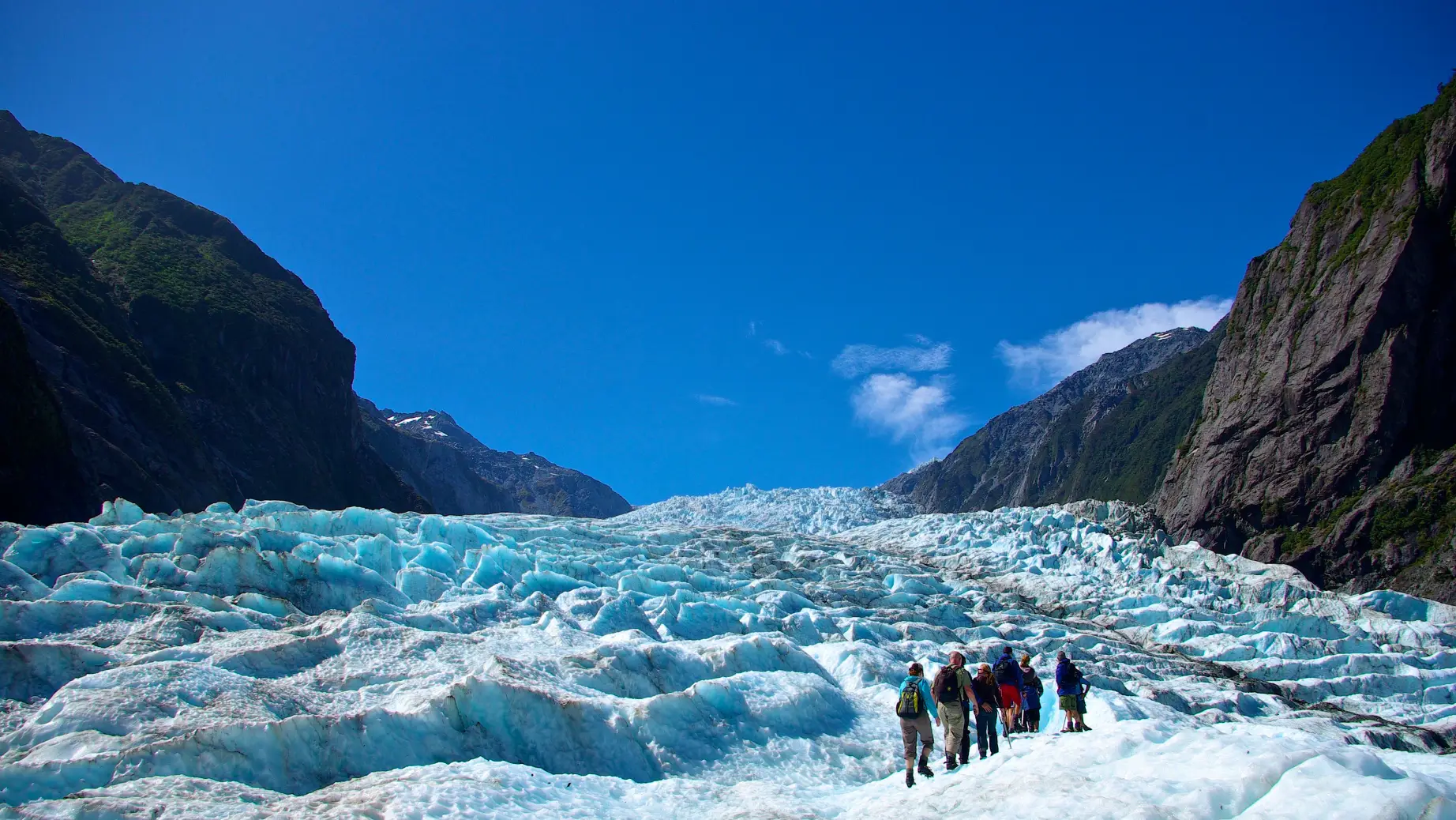 Nz fox glacier heli hiking solo best travel time