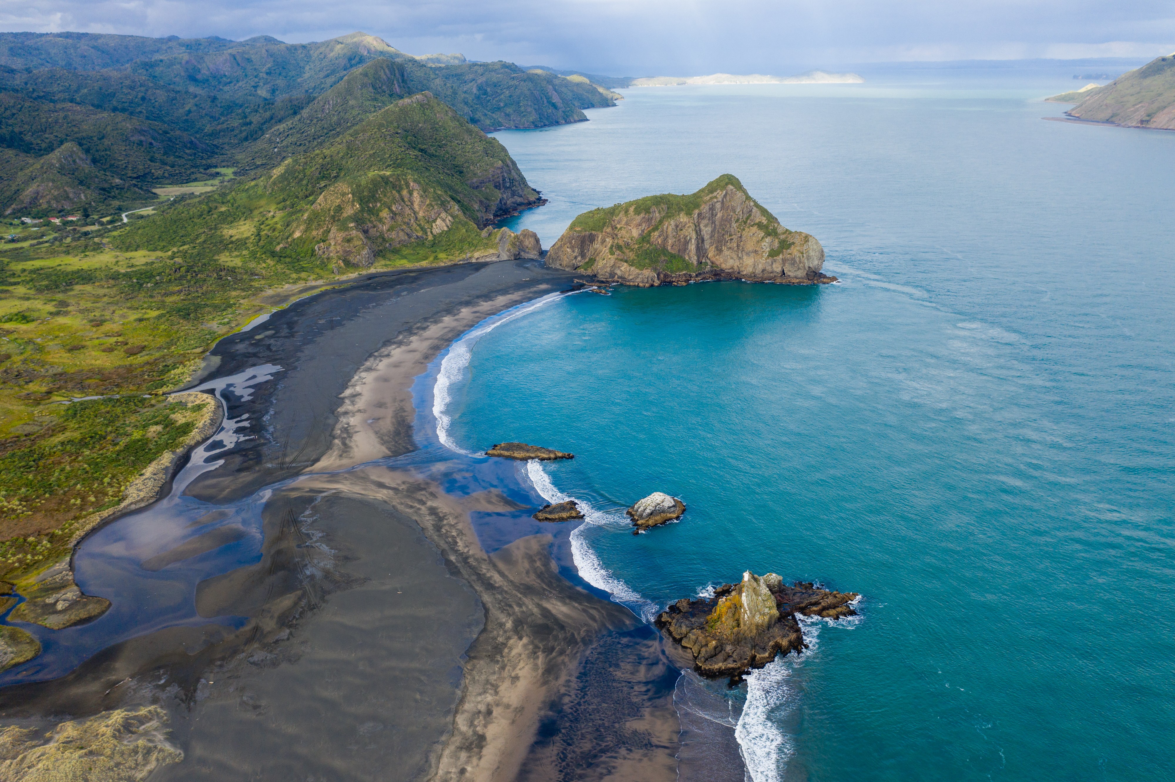 Nz whatipu beach drone joshua mccormack solo header