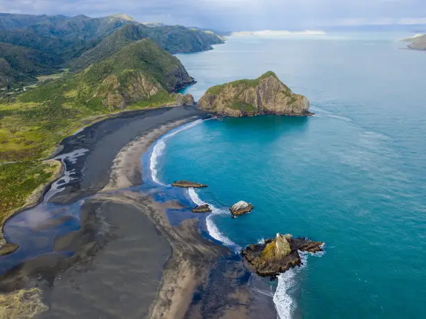 Nz whatipu beach drone joshua mccormack solo header
