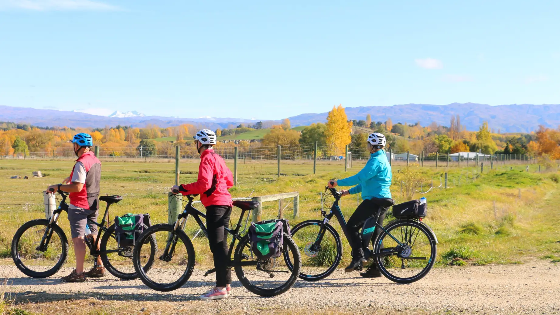 Nz otago bike trail people see and do active