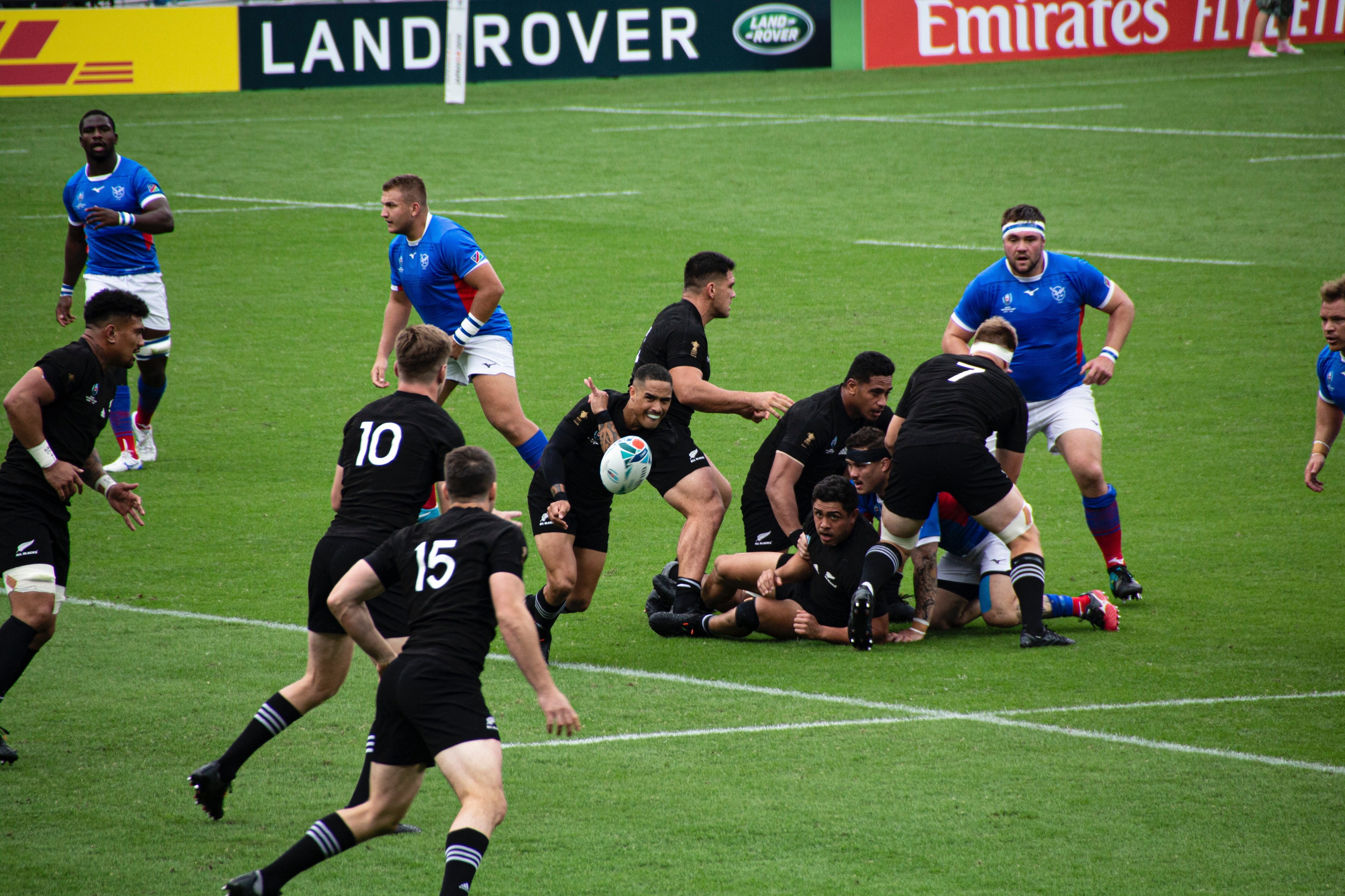 Neuseeland Rugby Weltmeisterschaft Japan All Blacks