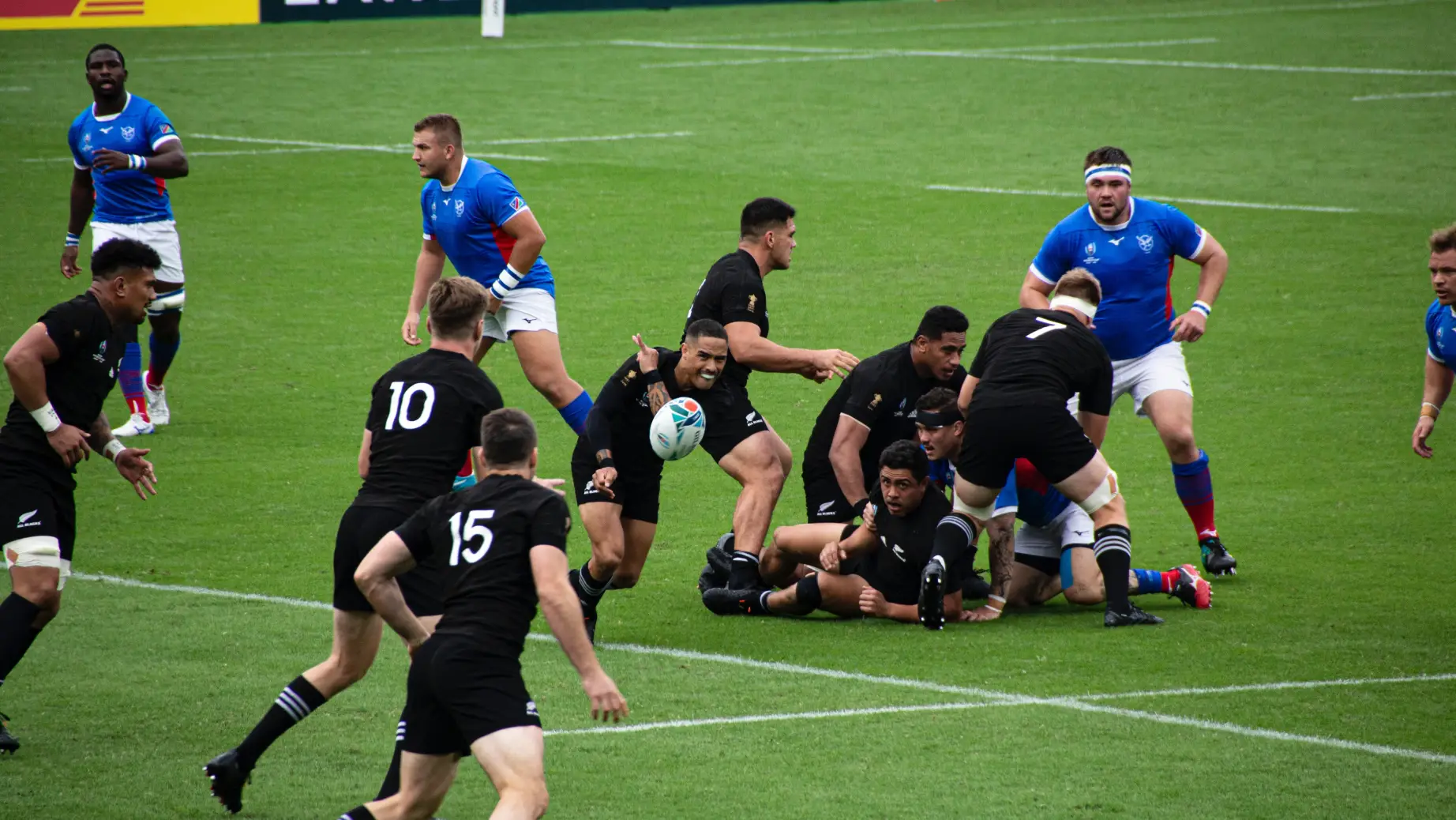 Neuseeland Rugby Weltmeisterschaft Japan All Blacks